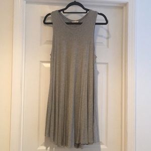 Grey swing dress